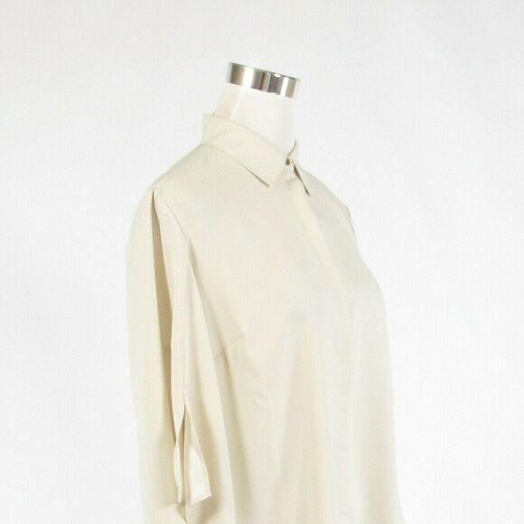 H By Halston light beige blouse S - Picture 4 of 8